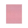 Papier ingraissable Rouge-Blanc 28x34cm (8A01)